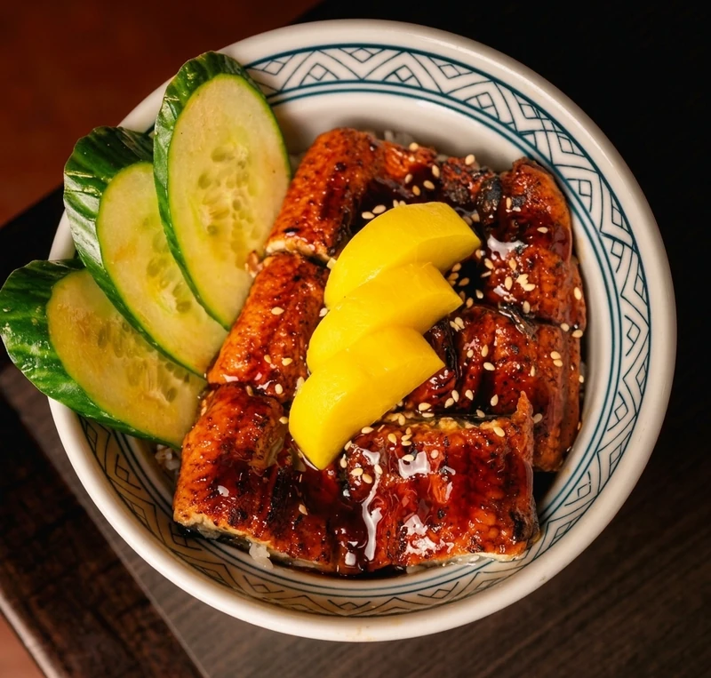 Unagi Don at Kon'ya Japan, Japanese restaurant in Calgary, Alberta